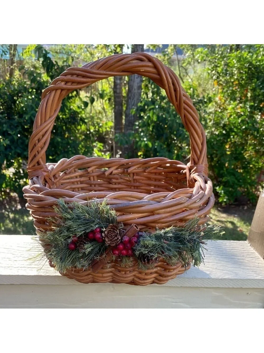 N/A wicker basket